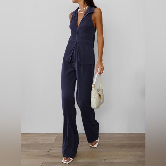 Commense Rib Pant Set - Picture 3 of 3